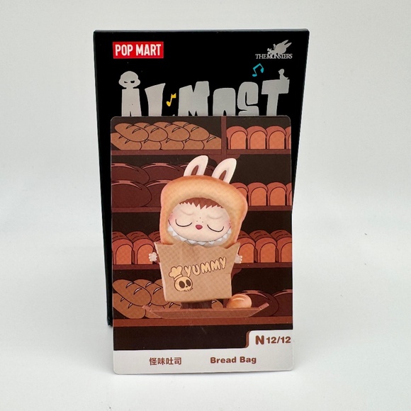 Pop Mart Labubu Almost Hidden Series Confirmed Blind Box – Bread Bag - Picture 1 of 4